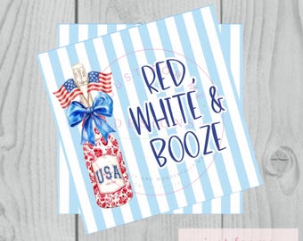 Patriotic Digital Tag