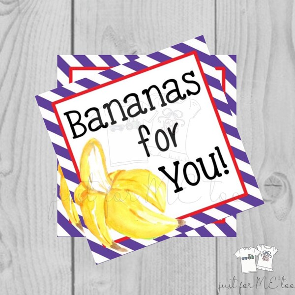 Printable Bananas - Etsy