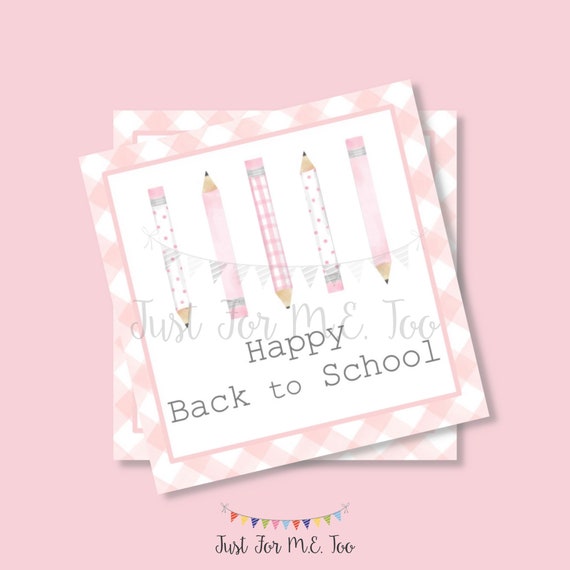 Back to School Printable Tags Back to School First Day of - Etsy