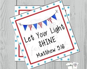 Patriotic Digital Tag