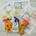 October Printable Tag Bundle, Digital Tags, Gift Tag, Happy Fall Tag ...