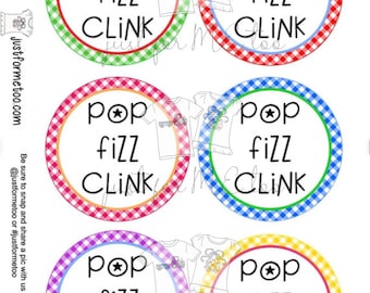 New Years Digital Tags