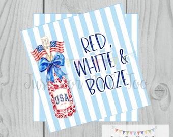 Patriotic Digital Tag