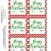 Merry Christmas Printable Tags, Instant Download, Christmas Tags ...