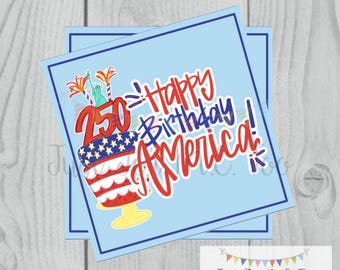 Patriotic Digital Tag
