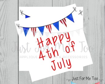 Instant Download Printable 4th of July Tag, Flag Tag, July 4th Printable, July Banner, Friend, Gift, Party Favor, Sparklers