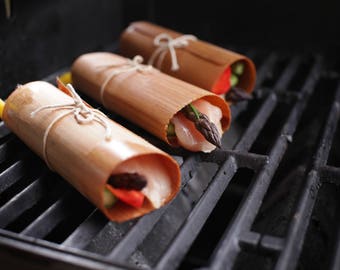 Cedar Grilling Wraps: 20-pack - Husband Gift, Grill Gift, Boyfriend Gift, Father's Day, For Him, For Dad, Man Gift, Outdoors, Cooking, Men