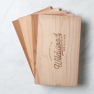 Cedar Grilling Planks Starter Kit: Set of 5, For Him, BBQ, Grill, Cooking Planks, Dad, Gift Set, Planked Salmon, Grilling, Gifts under 20