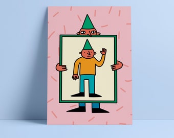 Wizard Man - A4 Digital Print