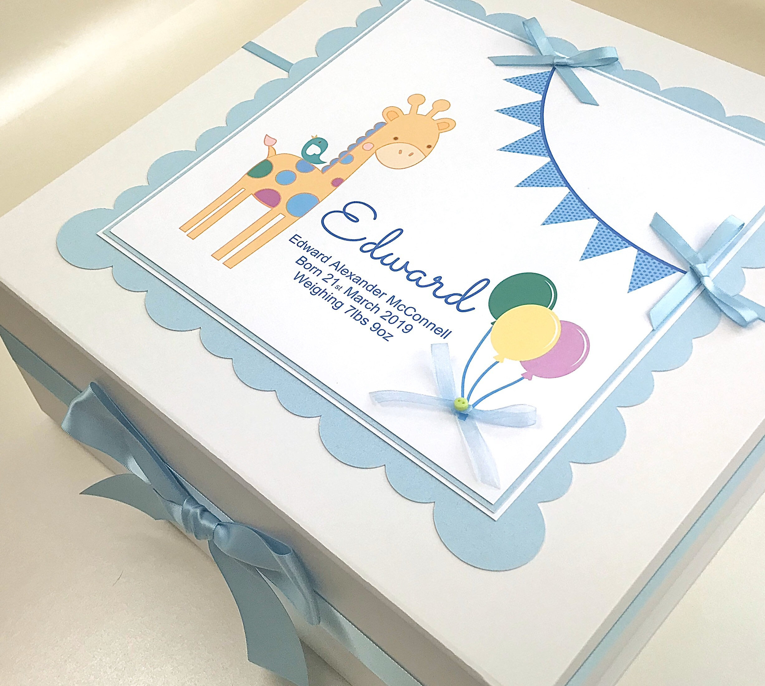 born in 2019 keepsake box