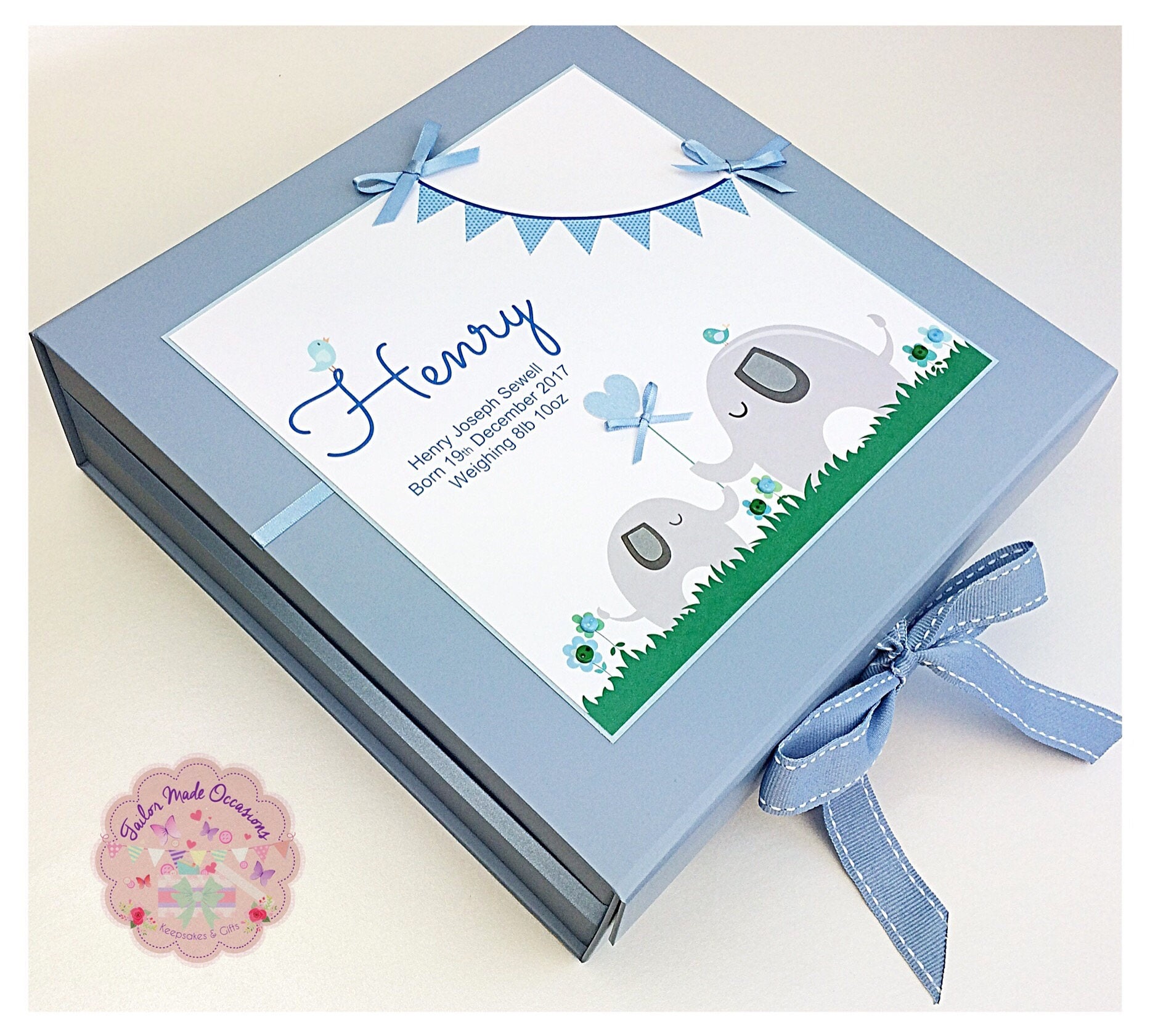 personalised baby gift box