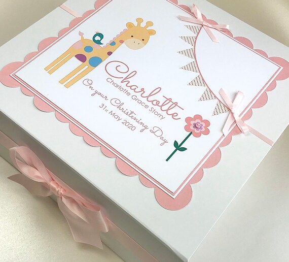 large baby keepsake box