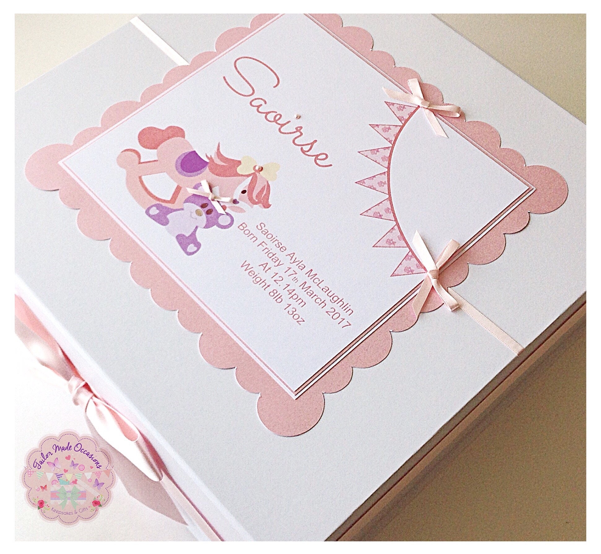 personalised baby rocking horse