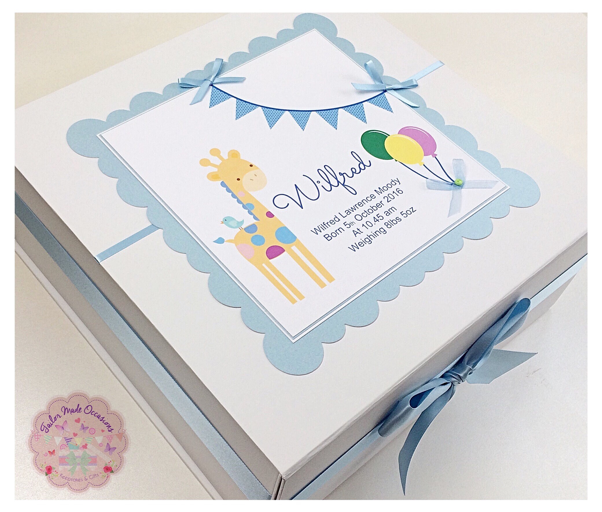 born in 2017 keepsake box