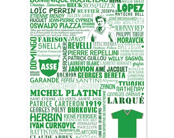 Poster AS Saint-Etienne (French football club)