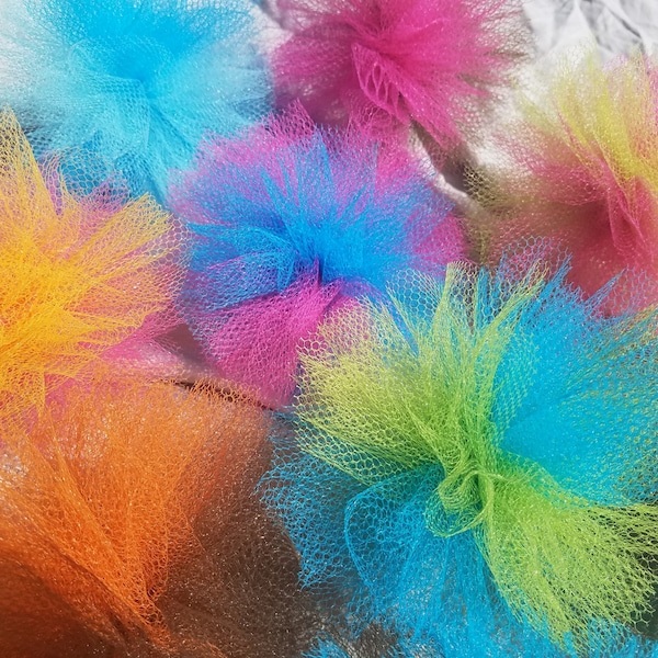 Estropajo para platos, estropajos de malla de nailon, estropajo para ollas y sartenes, esponja de cocina, estropajo de baño, trapo de cocina hecho a mano, estropajo que no raya,