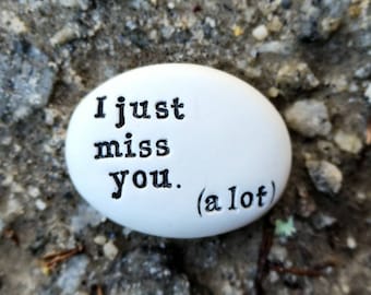 Self-Love Quote, 2-inch Custom Clay Keepsake, 2-6 Words, Friendship Gift, Indoor Outdoor Garden Decoration