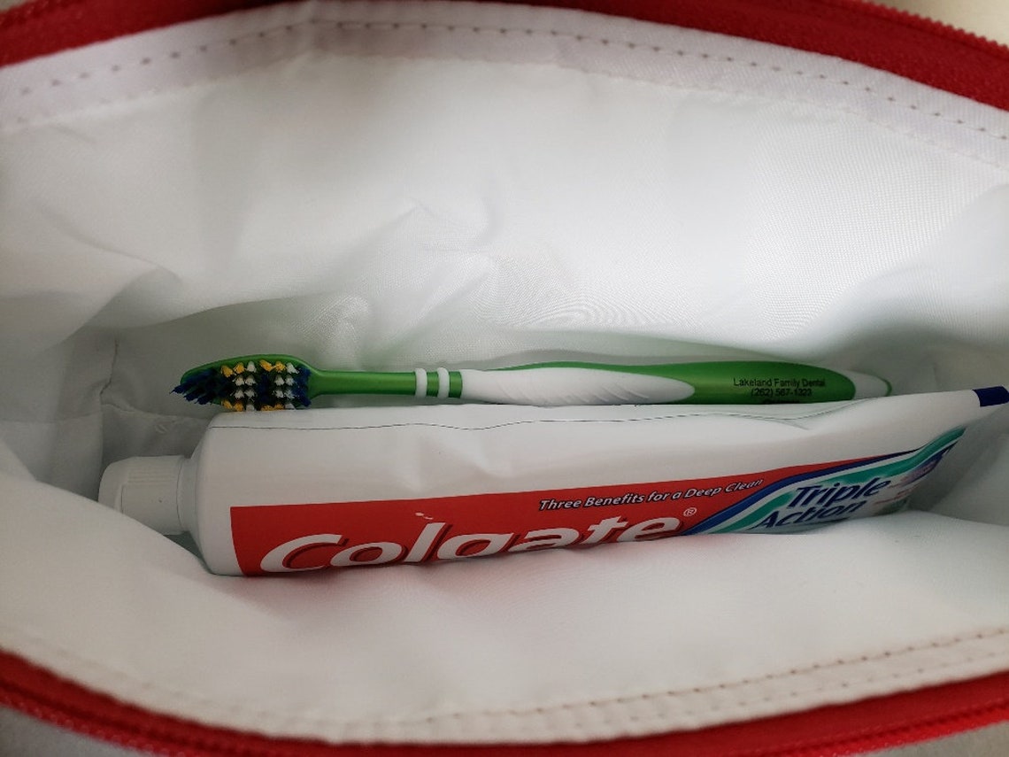 Dental Hygiene Bag Zipper Pouch for Dental Hygiene Supplies Etsy
