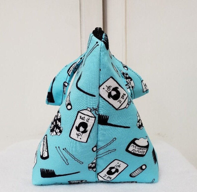 Hair Accessory Bag Retro Salon Bag Hygiene Travel Bag Etsy