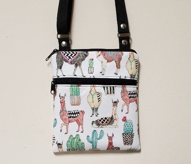 Llama Crossbody Bag Small Llama Purse Llama Shoulder Bag Etsy
