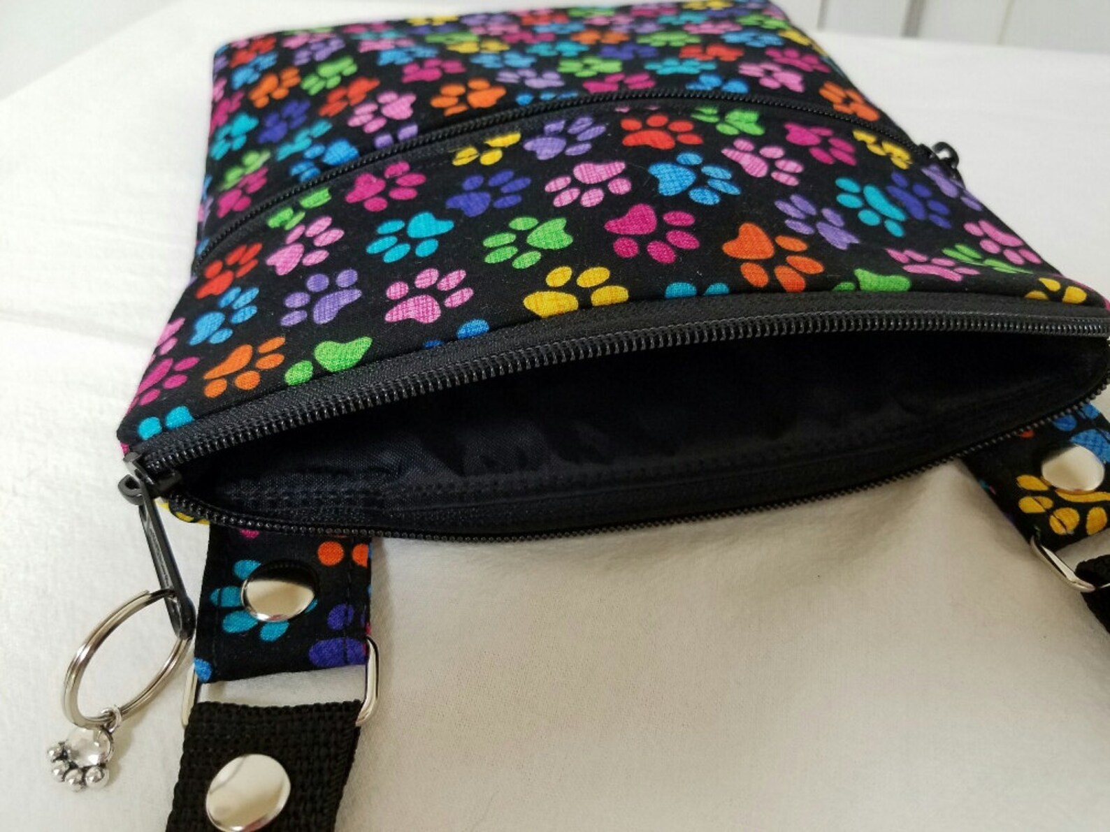 Paw Print Crossbody Bag Small Paw Purse Animal Paw Bag Paw Etsy