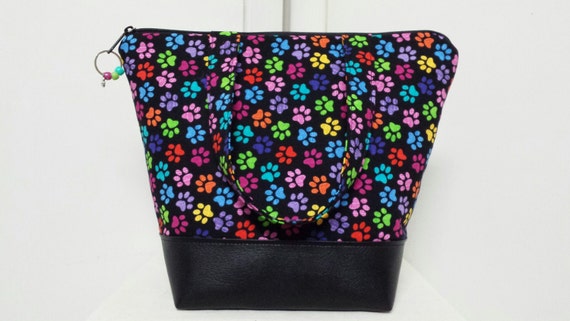 paw print lunch bag