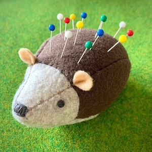 Hedgehog Pincushion, Stuffed Hedgehog