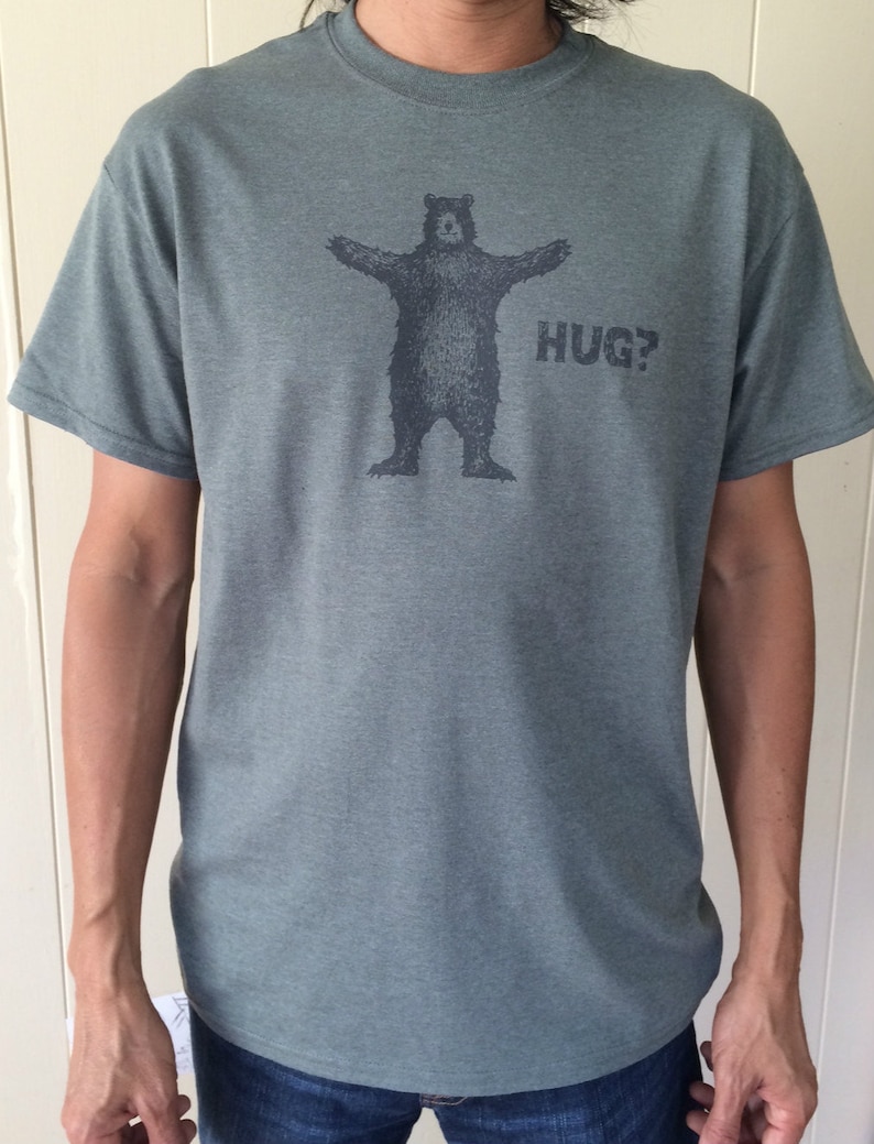 Bear Hug T shirts for Men image 1