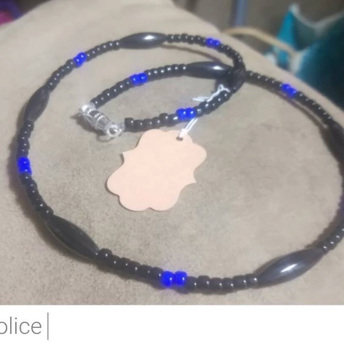 thin blue line necktie