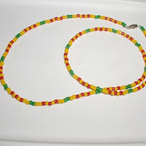 Vietnam / Viet Nam Service Ribbon Necklace - BASIC  (No seperator Beads)