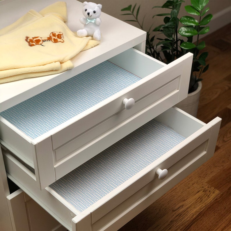 Baby Scented Drawer Liners blue or Pink Etsy