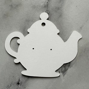 50 kartek na kolczyki Teapot, ekspozycja biżuterii kolczykowej, wycinana, Teapot, ekspozycja biżuterii, ekspozycja kolczyków z pojedynczym słupkiem, wiszące karty na biżuterię