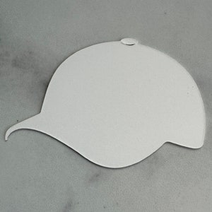 30 casquettes de baseball blanches, casquettes de baseball, découpes de baseball, baseball, papier cartonné blanc, papier cartonné colombe blanche, casquettes de sport, chapeaux de sport