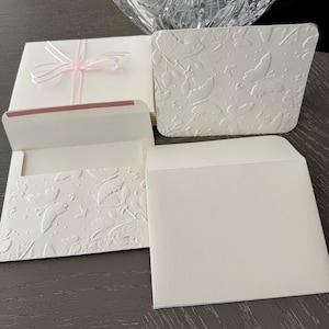 Lot de 10 cartes papillon 3D en relief avec enveloppes, cartes de remerciement, cartes à envoyer par la poste, cartes de mariage, cartes toutes occasions