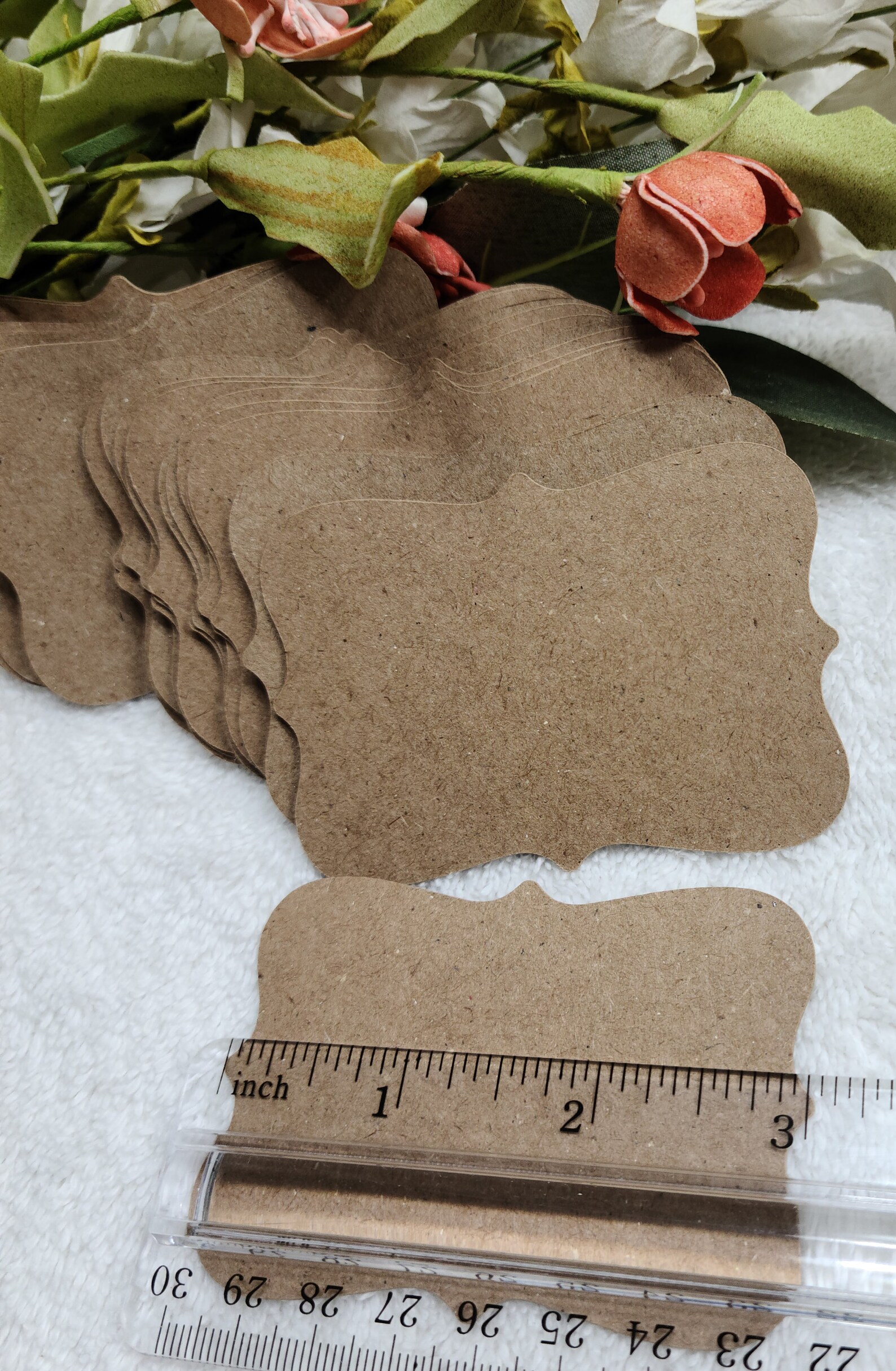 Kraft Extra Heavy Weight Card stock 3 Wide Etsy