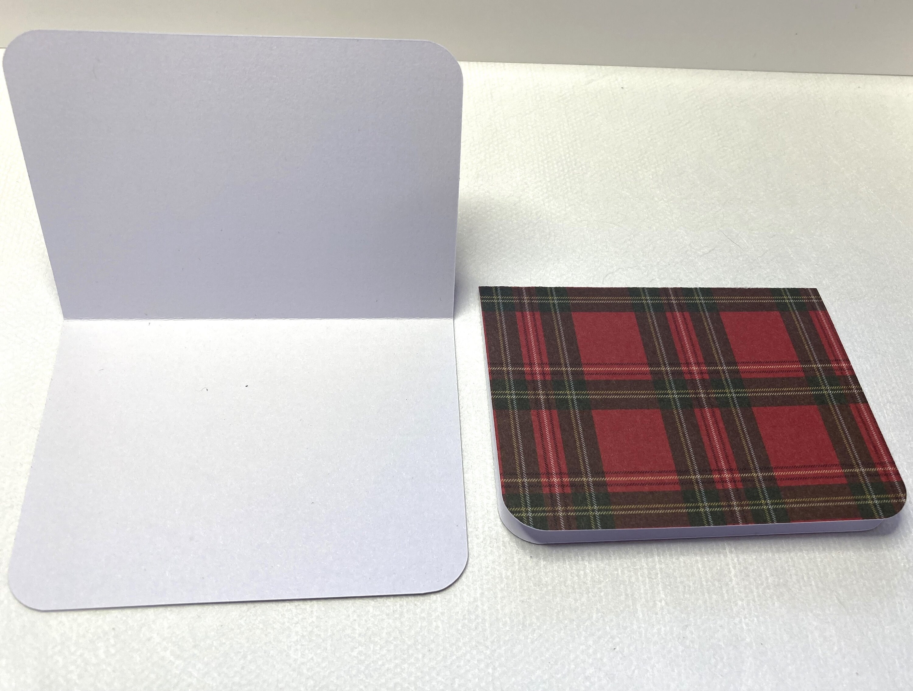 Set of 10 Mini Non- Mailable Assorted Blank Holiday Cards With ...