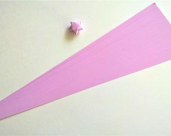 Pastel Purple : Lucky Star Paper Strips (100)