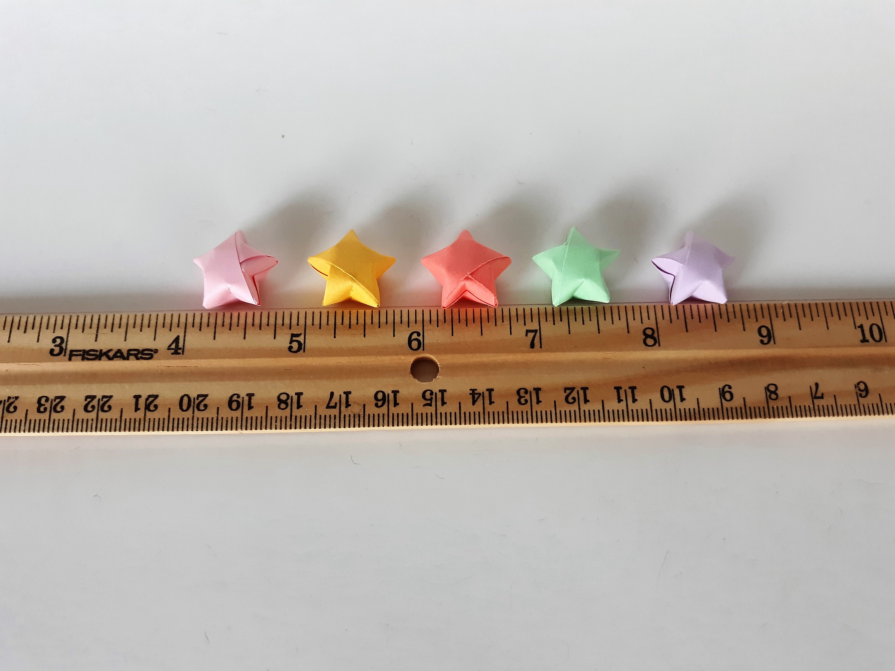 Origami Lucky Star Paper Strips 100 Count Pastel Delight Mix Etsy