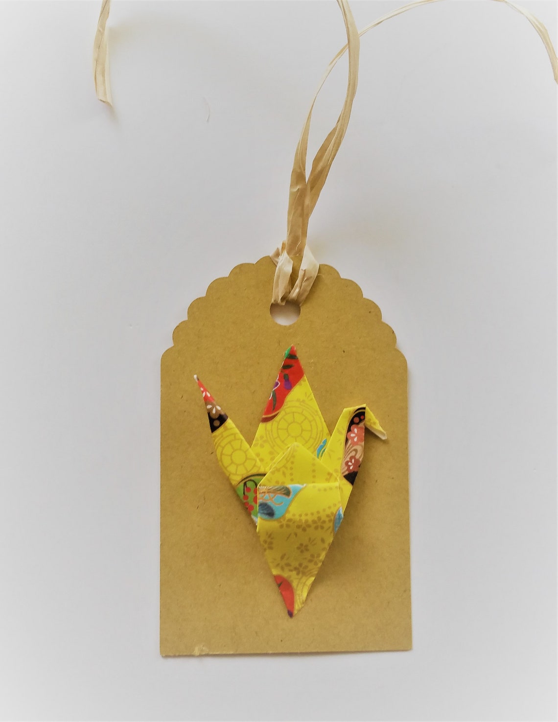Origami Crane Gift Tags Christmas Gift Tags Holiday gift Etsy
