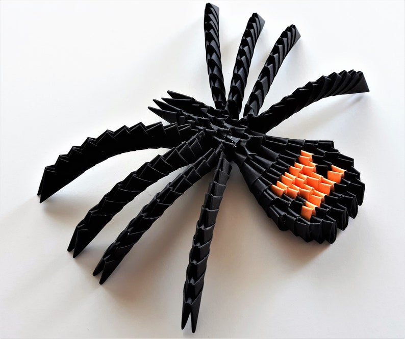 3d Origami Spider Paper Spider Handmade Spider