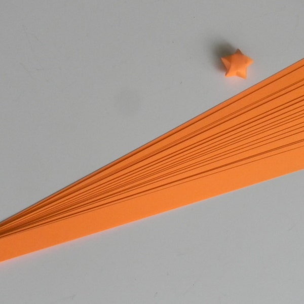 Orange : Lucky Star Paper Strips (100)