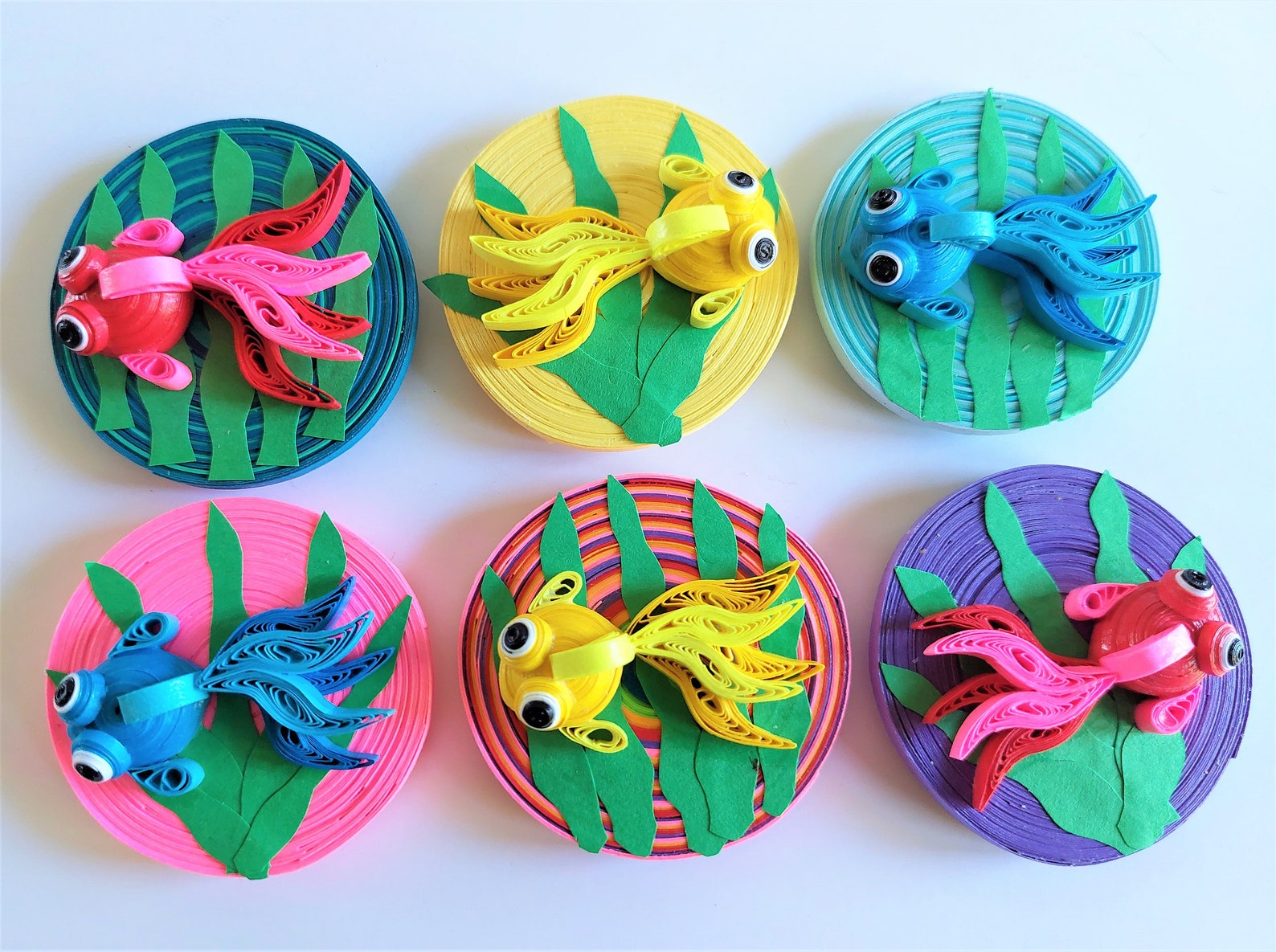 Quilling Fish Goldfish Fish Fridge Etsy