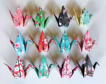 Decorative Origami Paper Cranes, Origami Crane, Party Decorations
