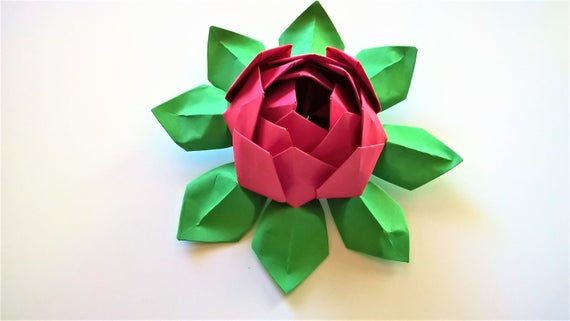 25 Fleurs De Lotus En Papier Origami Décoration De Mariage Pièce Maîtresse De Mariage Décor Weddingtable