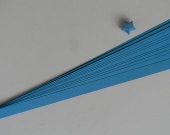 Blue : Lucky Star Paper Strips (100)