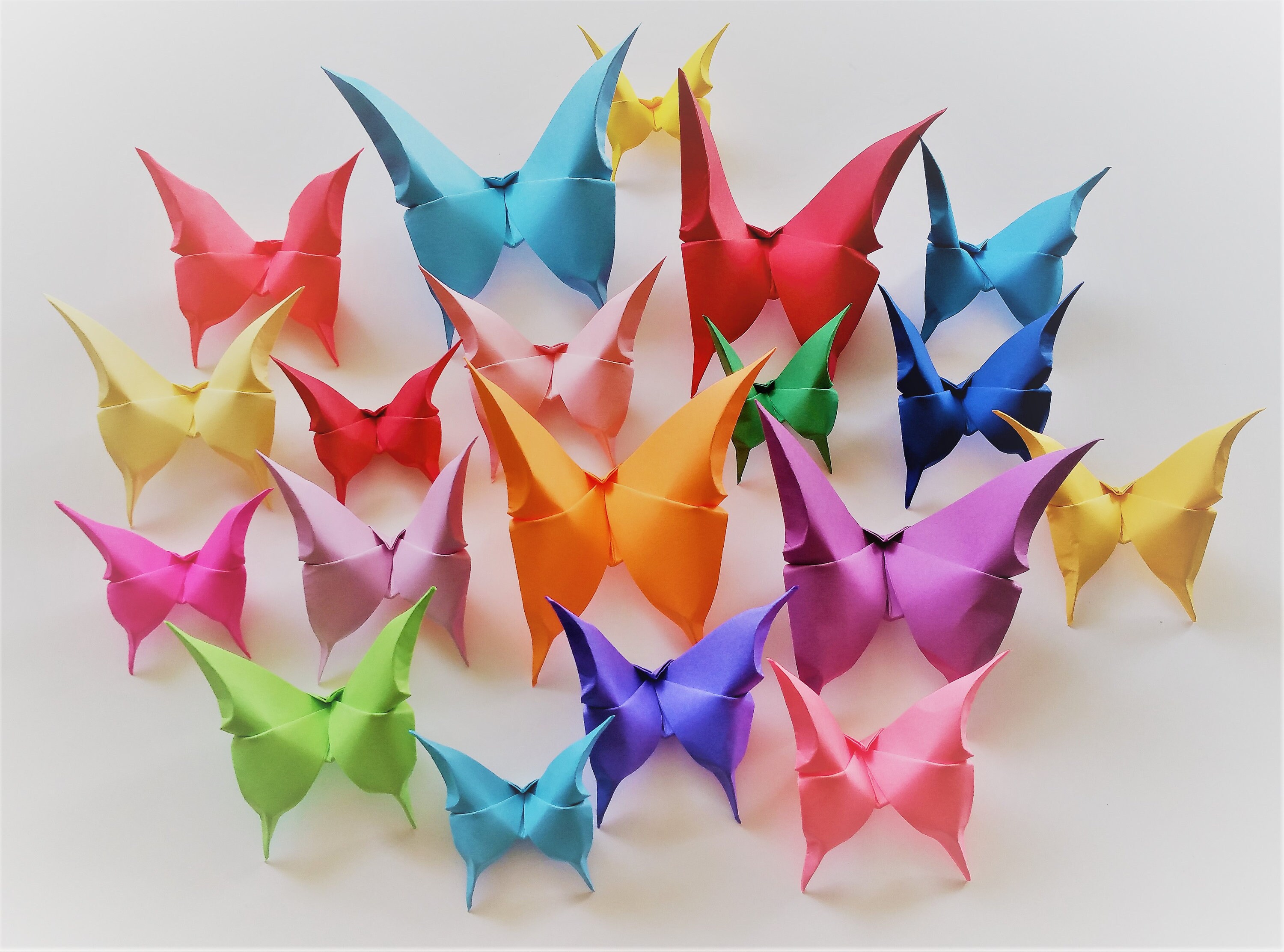 100 Papillons OrigamiOrigami PapillonPapier PapillonMariage Etsy