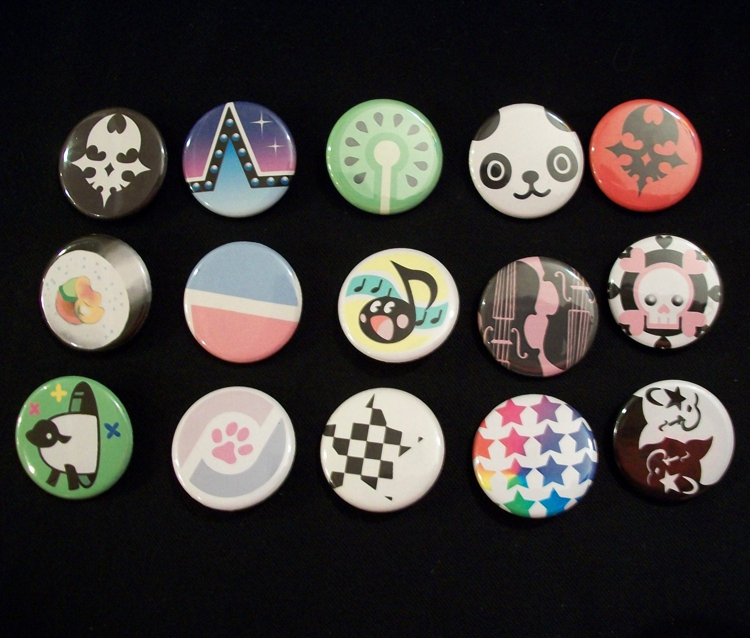 The World Ends With You TWEWY Pins Choose a Few Etsy