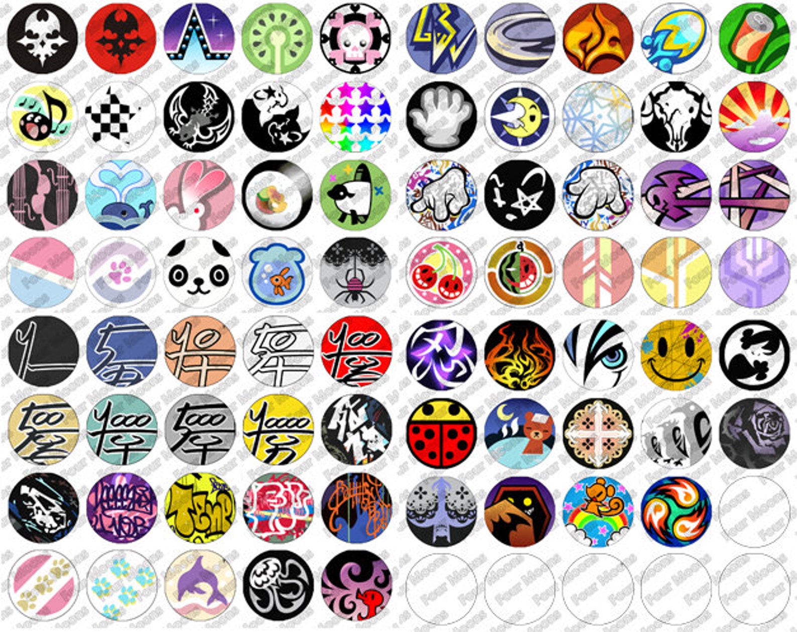 The World Ends With You TWEWY Pins Choose a Few Etsy