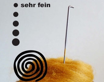 5x felting needle spiral extrafine 42 gauge