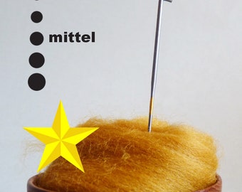 5x star felting needle - medium fine 38 gauge